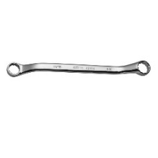 Metric offset double box end wrench 12mm x 14mm