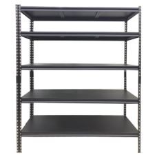 CSPS Steel Shelf 5-levels black 76cm VNSV091A5BB2